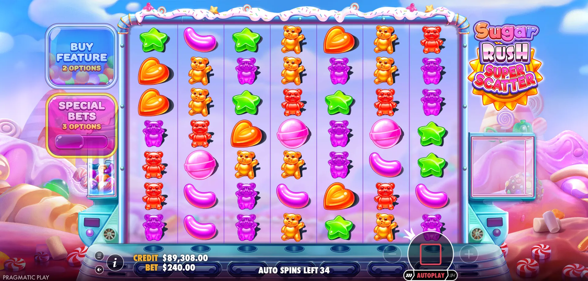 Lovlighed i Danmark &mdash; sugar rush super scatter